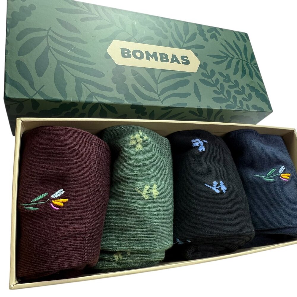 New in Box BOMBAS Sock Set 4 Pairs Size: Large *Womens 11-13 or Men's 9.5-13 - Picture 12 of 13